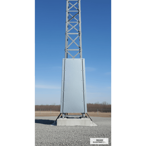 Panel Anti-Escalada para seccion 8 / Instalación Estructural / Diseño de Seguridad para Prevención de Acceso No Autorizado
