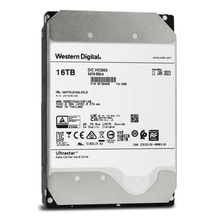 Disco Duro Enterprise 16 TB / Wester Digital (WD) / Serie Ultrastar / Recomendado para Data Center y NVRs de Alta Capacidad / Alto Performace