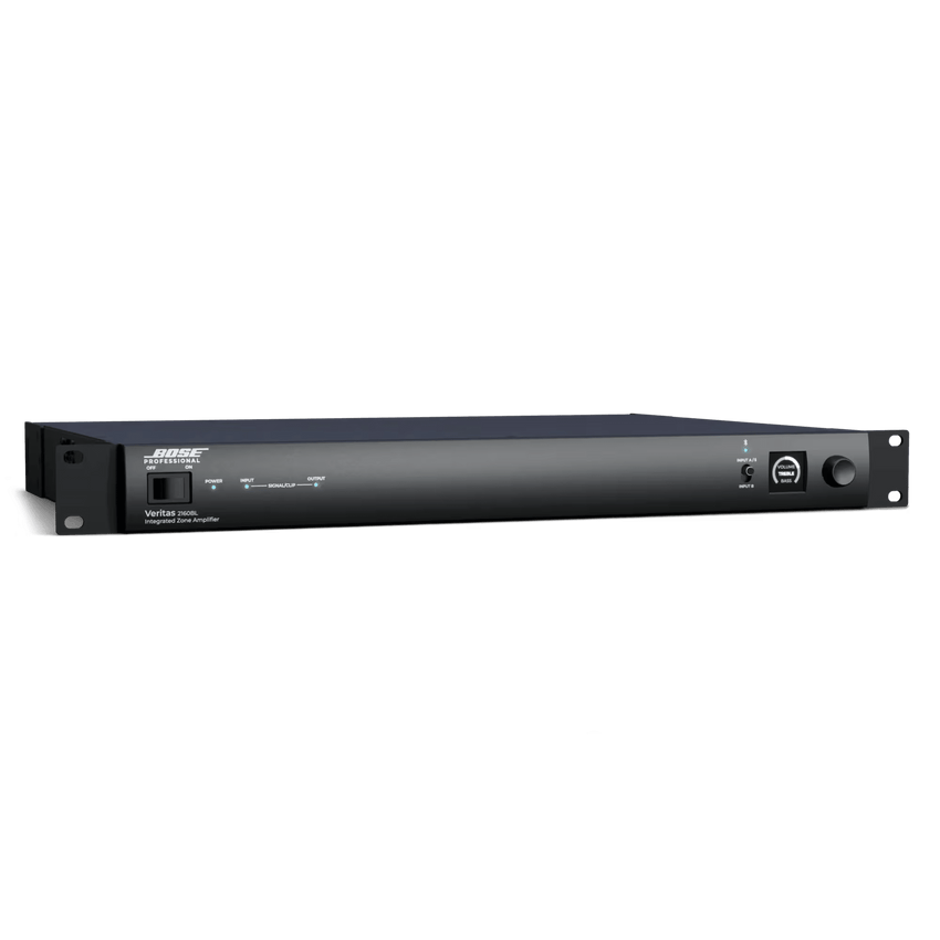 Amplificador Veritas | 2x160W a 4Ω | DSP Avanzado | Bluetooth 5.0 |  Entradas Balanceadas y No Balanceadas | Opti-Voice | Baja Impedancia
