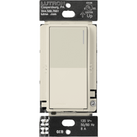 (RadioRa3) Apagador Sunnata color blanco para linea Radio Ra3, 8A de iluminacion, 5.8A Motor