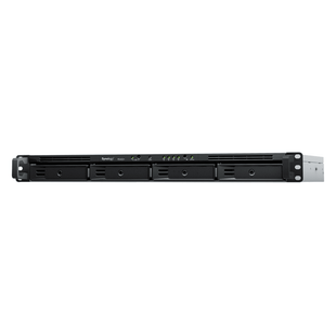 NAS RackStation RS422+ | 4 Bahías | 1U | AMD Ryzen R1600 | 2 GB DDR4 ECC | 570 MB/s Lectura | 530 MB/s Escritura | Puertos Dual 1GbE | Actualización 10GbE | Compatibilidad RAID | Synology DSM.