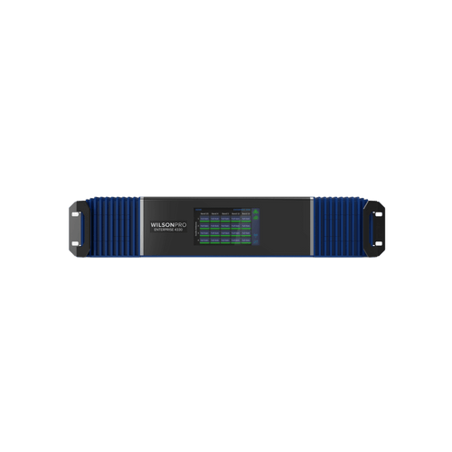 Amplificador de Señal Celular Enterprise 4330 / 4G LTE / Amplificación de Banda Ancha y Canalizada / Pantalla LCD Táctil a Color / XDR Technology / Compatible con Múltiples Dispositivos y Operadores / Montaje en Rack