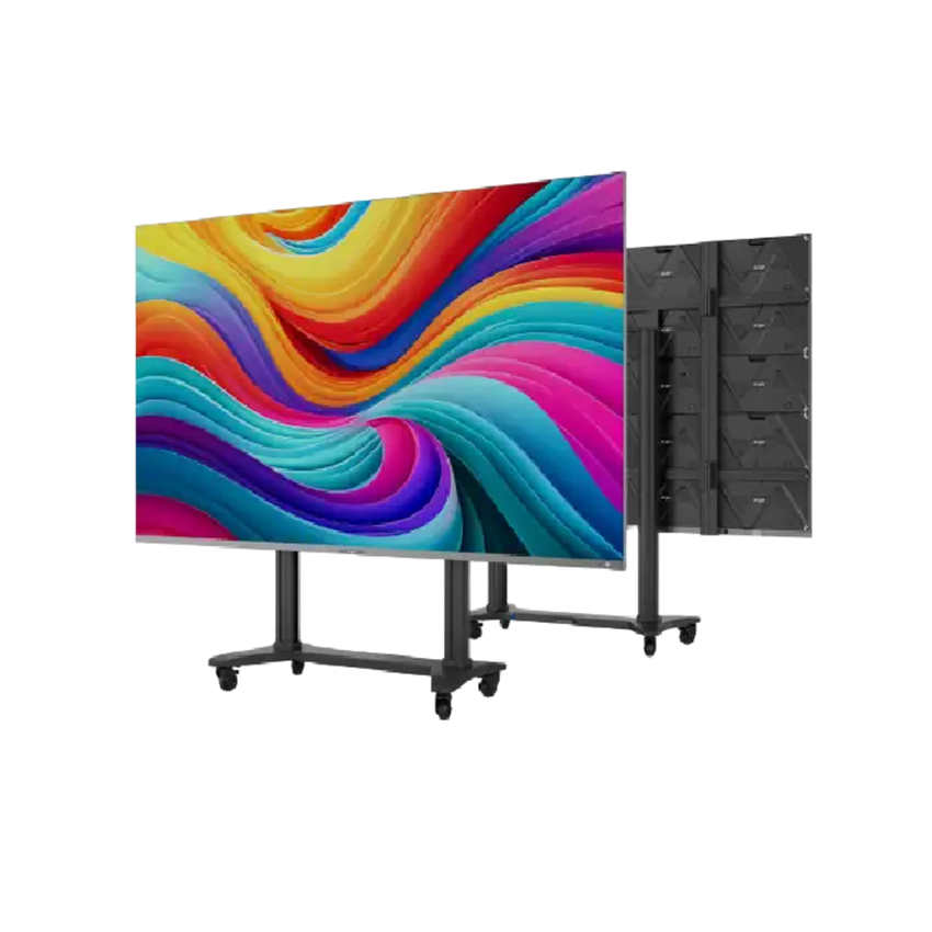 Modulo LED All-In-One / 136 Pulgadas / Pitch 1.5 mm / COB / Sistema Operativo Android  / Montaje de Piso Motorizado / Flight Case