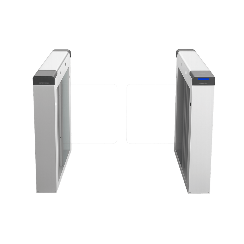 Kit de Torniquetes Izq + Der para EXTERIOR / Carril de 90 cms / Acero Inoxidable SUS304 / Motor Brushless / Capacidad 20-60 Personas por Minuto / 3,000,000 MCBF