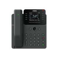 Telefono IP Handset Inalámbrico, 12 Líneas SIP, Conferencia 6 Vias, Puertos Gigabit, PoE, Pantalla 2.8