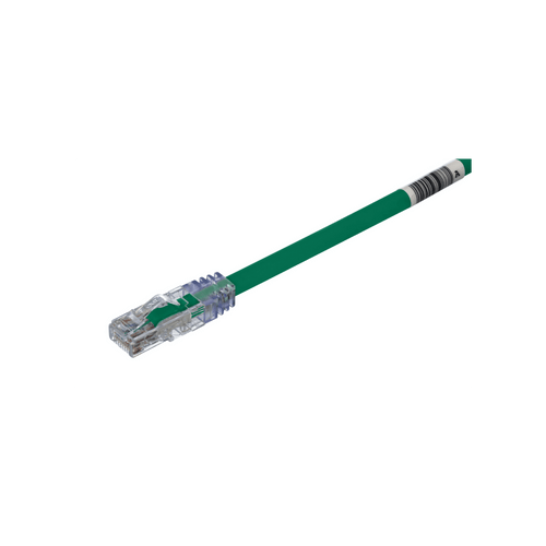 Cable de Parcheo UTP, Cat6A, 24 AWG, CM, Color Verde, 10ft