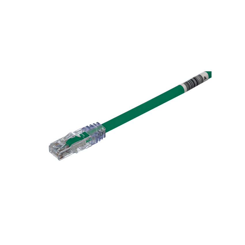 Cable de Parcheo UTP, Cat6A, 24 AWG, CM, Color Verde, 10ft