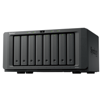 NAS DiskStation DS1825+ | 8 Bahías | AMD Ryzen V1500B | 8 GB DDR4 ECC | Hasta 2,239 MB/s Lectura | 2 Puertos 2.5GbE | Expansión PCIe 3.0 | Compatible con 10GbE y 25GbE | Caché SSD M.2 | Synology DSM.