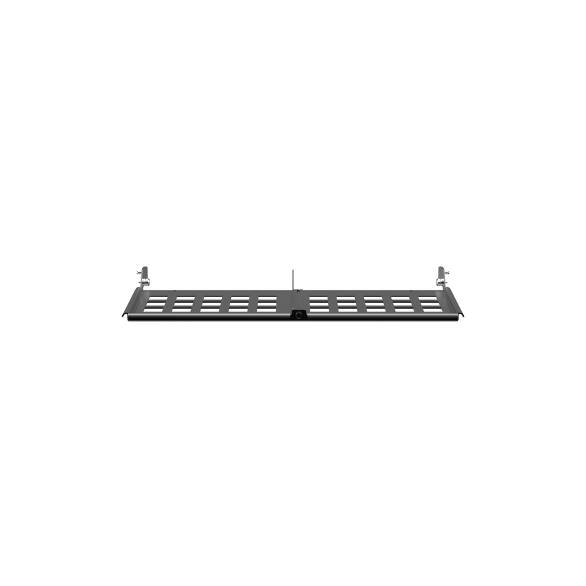 Organizador de Holgura para Cable de Fibra Óptica, Uso con Paneles HD Flex™ de 1 UR, Color Negro