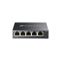 Switch Gestionado Omada SDN / 5 Puertos Gigabit RJ45 / 10 Gbps Capacidad Switching / 7.4 Mpps Forwarding Rate / Gestión Cloud Centralizada / VLAN 802.1Q / QoS 8 Colas Prioridad / Metal Fanless