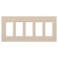 PLACA DE PARED 5 ESPACIOS