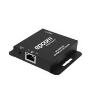 Receptor HDMI Extensor | Compatible con EPC-ED970-TX, EPC-SP914C70-TX y EPC-SP918C70-TX | Transmisión hasta 70 m en 1080p y 40 m en 4K30 | Soporte HDCP 1.4 y DVI 1.0 | Conexión CAT5E/CAT6 | Control IR Unidireccional | Puerto Loop HDMI