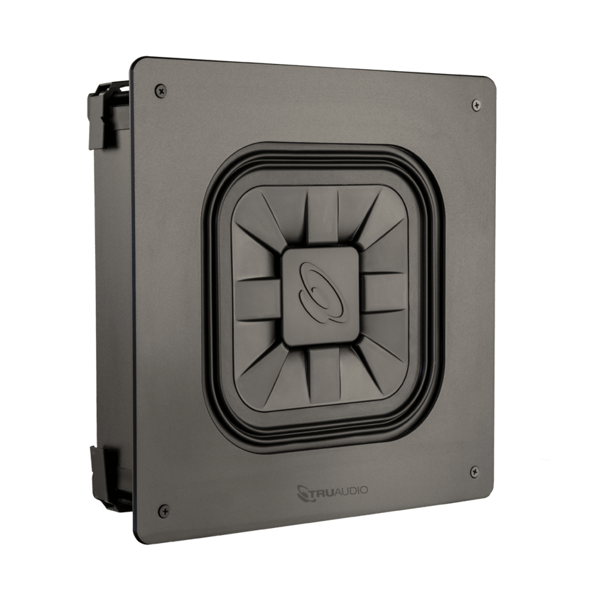 Subwoofer In-Wall 10" | 250 Watts | Sensibilidad 83 dB | Respuesta de Frecuencia 45-90 Hz | Salida Máxima 107 dB | Impedancia 4Ω