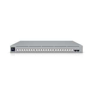 UniFi Switch USW-Pro-XG-24-PoE / Capa 3 / 24 puertos PoE+++ (16 × 10 GbE, 8 × 2,5 GbE) + 2 puertos SFP28 25 G / 720 W PoE total