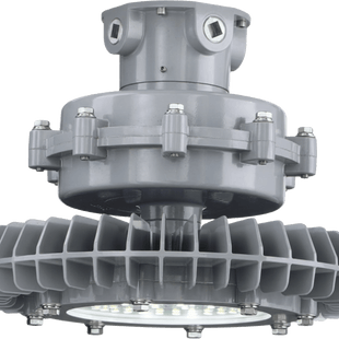 Luminaria Industrial LED a Prueba de Explosión / Serie LE-LED / 124W a 225W / 13,500 a 24,500 Lúmenes / Eficiencia 150 lm/W / 4000K y 5000K / Clase I Div. 1 Grupos C,D / Clase II Div. 1 Grupos E,F,G / NEMA 4X / 50,000 Horas de Vida / Alumini