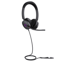 Diadema Yealink UH48 Dual Teams USB-C/A Certificada para Teams y Soporte Multiplataforma UC