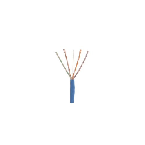 Bobina de Cable UTP 305 m. de Cobre, TX6000™ PanNet, Azul, Categoría 6 (24 AWG), CMP (Plenum), de 4 pares