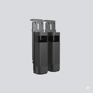 Haz Infrarrojo Inalámbrico ACCESS-PHW / Transmisor y Receptor Photo Beam / Triple Frecuencia 409-458 MHz / Alcance 20 Metros / Batería Litio 2300mAh / IP54 / Ajuste Angular -90° a +90° / Compatible Puertas Seccionales, Enrollables, C