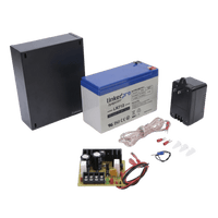 Fuente de 12 Vcc 1A / Para Control de Acceso / Con Batería de Respaldo Incluida LK712 /