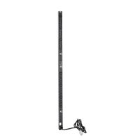 PDU Vertical para Rack con 18 Tomas NEMA, 15A, 1.22 m de Altura, Acero Color Negro