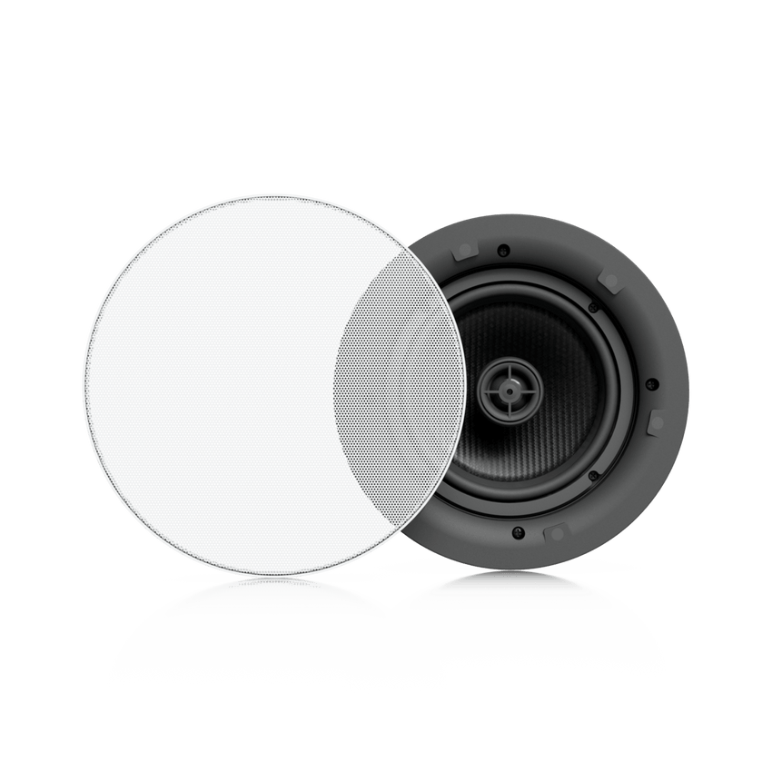 UniFi In-Ceiling Speaker Altavoz Empotrable de Techo / Woofer 6.5" 130W / Tweeter 1" Pivote ±15° / 8 Ohms / Cobertura Simétrica Axial de 90° / NDAA Compliant