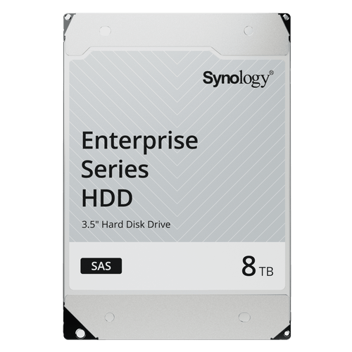 Disco Duro SAS de 3,5" Serie Enterprise | Capacidad de 8TB | Interfaz SAS 12 Gb/s | Velocidad de Rotación 7200 RPM | Caché de 256 MB  MTBF 2,5 Millones de Horas.