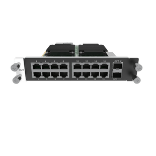 Tarjeta de salida de 16 puertos RJ45 + 2 Puertos STP