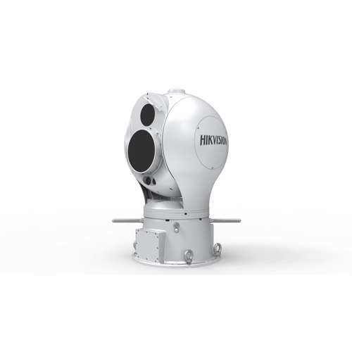 PTZ Punta de Poste IP Dual / Lente Térmico de 38 a 190 mm (1280 X 1024) / Lente Óptico 100X Zoom (2 Megapixel) / 3 Kms de IR Laser / 48 VCD / IP67 / Detección de Fuego / Analiticas de Video