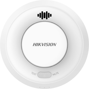Detector de Humo Interlink con Funcion Hub / Doble Tecnología de Sensor de Luz / Alarma Auditiva 85dB / Batería de Litio 10 Años / Autoverificación / Compatible con Hik-Connect / Interconectable 30 Dispositivos