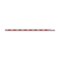 Brazo Recto 4mts / Iluminación Rojo Verde para Barreras Hikvision DS-TMG320 / Octagonal Recto