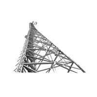 Torre Autosoportada. 70ft (21.3m) SuperTitan S500 Galvanizada (incluye anclaje)