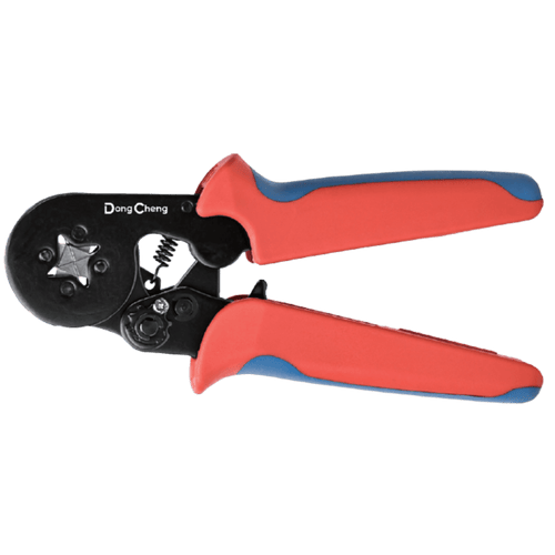 Pinza de 6" para Ponchar / Prensar Conectores de Casquillo o Ferrules 26-8 AWG.