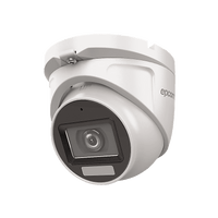 [Dual Light + ColorVu] Turret TURBOHD 2 Megapixel (1080p) / Lente 2.8 mm / 30 mts IR EXIR + 20 mts Luz Blanca / Micrófono Integrado / Exterior IP66 / Metal / dWDR