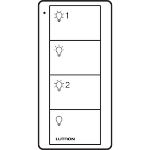 Control PICO 4 botones, 2 grupos, complemente con un atenuador o switch on/off