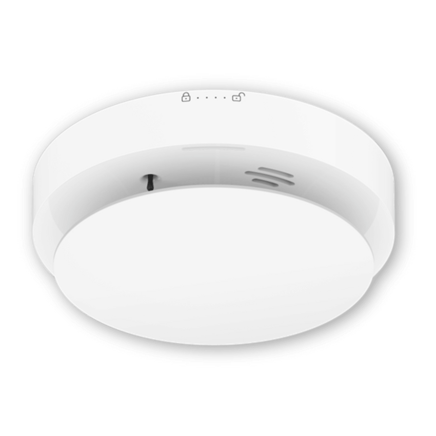 (AX PRO) Detector de Humo Fotoeléctrico, Temperatura y Monóxido de Carbono para Panel de Alarma HIKVISION / Interior / Soporta Funcionalidad Autónoma