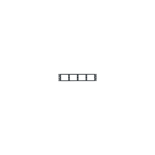 Patch Panel de Fibra Óptica, Para 8 Placas Acopladoras FAP o FMP, Color Negro, 2UR