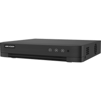DVR 8 Canales TURBOHD + 4 Canales IP / 5 Megapixel Lite - 3K Lite / Audio Bidireccional /ACUSENSE (Evista falsas alarmas) / 1 Bahía de Disco Duro / Salida de Video en Full HD