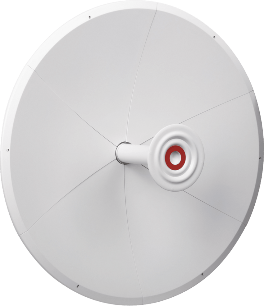 Antena direccional para C5x, B5X, C6X, B6X Doble polaridad 45 ° y 90 °, 4.9 - 6.5 GHz, 2 ft, Ganancia de 30 dBi, Montaje incluido