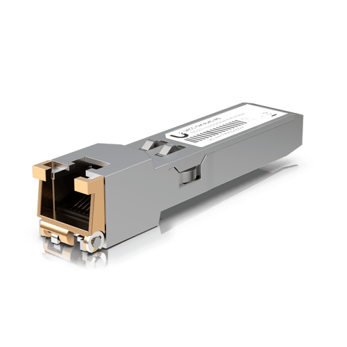 UFiber Tranceptor convertidor de SFP+ a RJ45, velocidades 10/5/2.5/1G