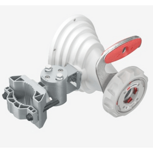 Antena Horn Asimétrica 5 GHz / 17 dBi de Ganancia / Patrón Asimétrico 45° / TwistPort™ Waveguide / IP55 / Montaje UBR / Para Plataformas Inalámbricas Compatibles