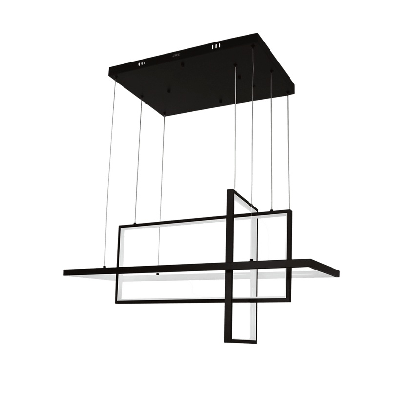 Lámpara de Techo LED / 100W / Luz Blanca 6500K, Neutra 4000K, Cálida 2700K / IP20 / Ángulo de Luz 120° / Aluminio y PC / Vida Útil 50,000h / Longitud de Cable Ajustable