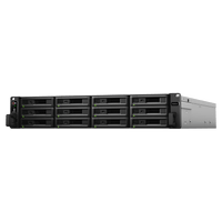 RackStation RS3621xs+ | 12 Bahías | Procesador Intel Xeon D-1541 8 Núcleos | 8 GB DDR4 ECC | Dual 10GbE | Alimentación Redundante | Escalable a 36 Bahías | Garantía 3 Años.