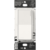 (RadioRa3) Apagador Sunnata color blanco para linea Radio Ra3, 8A de iluminacion, 5.8A Motor