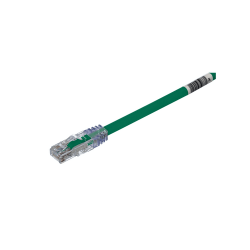 Cable de Parcheo UTP, Cat6A, 24 AWG, CM, Color Verde, 3.05 Metros (10 Pies)