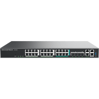 Dispositivo de Convergencia de Redes GCC6021 / Router VPN / Firewall de Próxima Generación / IP PBX / Switch de Red / 4 Puertos Gigabit Ethernet / 1 Puerto SFP+ 10 Gigabit / 1 Puerto 2.5 Gigabit / Gestión en la Nube GDMS / Montaje en