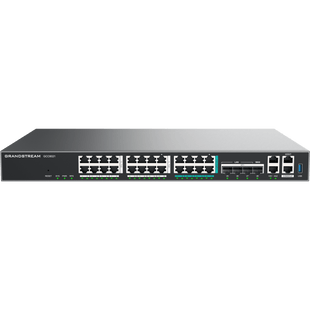 Dispositivo de Convergencia de Redes GCC6021 / Router VPN / Firewall de Próxima Generación / IP PBX / Switch de Red / 4 Puertos Gigabit Ethernet / 1 Puerto SFP+ 10 Gigabit / 1 Puerto 2.5 Gigabit / Gestión en la Nube GDMS / Montaje en