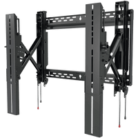 Soporte de Pared Universal Tijera SmartMount / Extensión 12 pulgadas (305 mm) / Carga Máxima 200 lb (90.7 kg) / Ajuste Tilt +15°/-2° con IncreLok / Patrón VESA 200x100 a 600x600 mm / Apertura Abierta para Cajas Empotradas / In