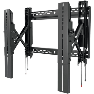 Soporte de Pared Universal Tijera SmartMount / Extensión 12 pulgadas (305 mm) / Carga Máxima 200 lb (90.7 kg) / Ajuste Tilt +15°/-2° con IncreLok / Patrón VESA 200x100 a 600x600 mm / Apertura Abierta para Cajas Empotradas / In