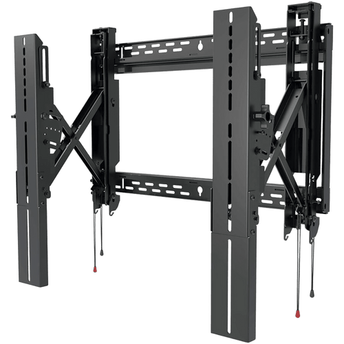 Soporte de Pared Universal Tijera SmartMount / Extensión 12 pulgadas (305 mm) / Carga Máxima 200 lb (90.7 kg) / Ajuste Tilt +15°/-2° con IncreLok / Patrón VESA 200x100 a 600x600 mm / Apertura Abierta para Cajas Empotradas / In