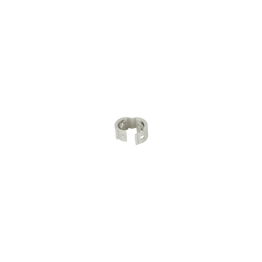 Kit de 25 Clips de Identificación Para Patch Cords, Compatible con Diámetros de 4.7 a 7.8 mm (0.19 a 0.31 Pulgadas), Color Gris